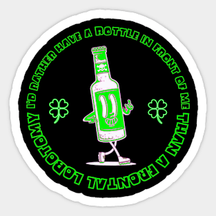 Irish Lobotomy Sticker